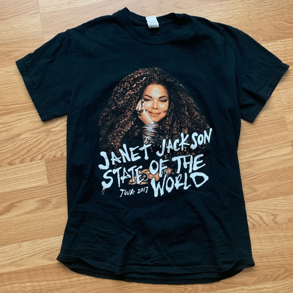 Janet Jackson Concert Tour T Shirt